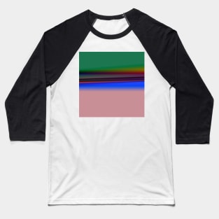 red blue green texture art Baseball T-Shirt